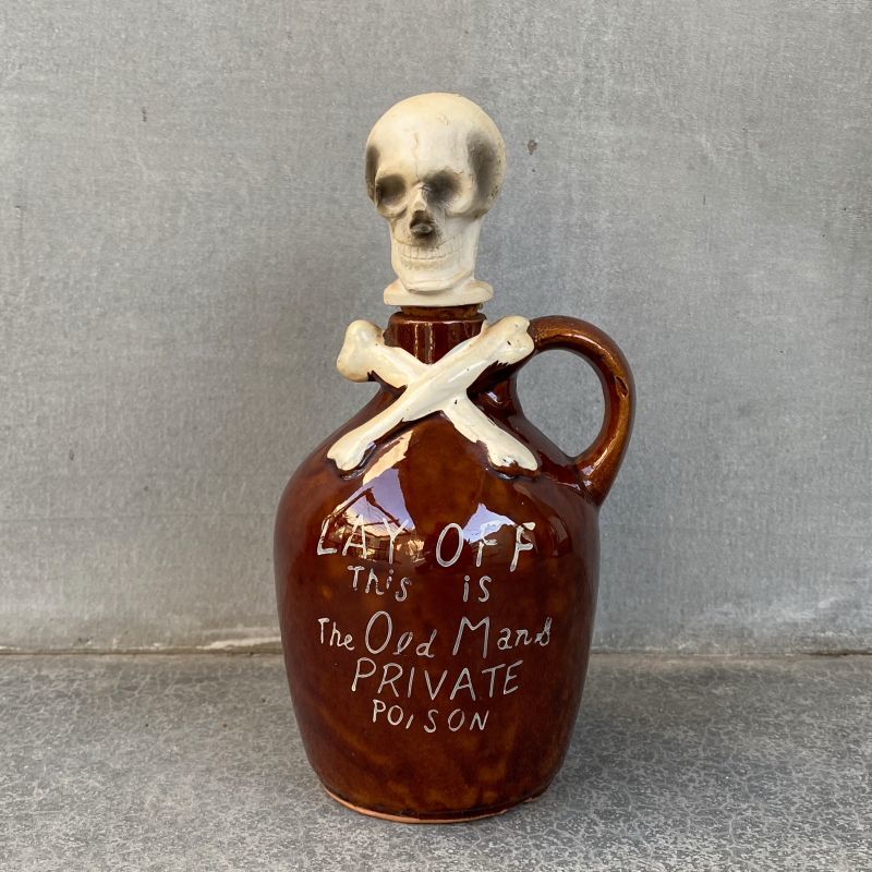 VINTAGE SKULL POISON BOTTLE ヴィンテージ スカル ポイズンボトル