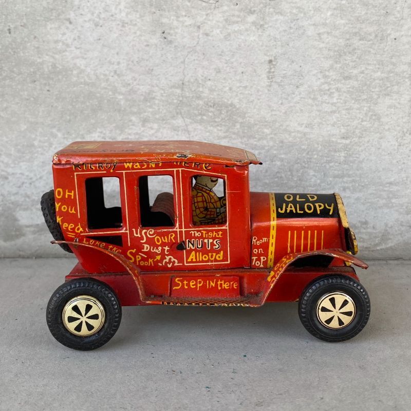 VINTAGE MARX OLD JALOPY TIN CAR ヴィンテージ ジャロピー ブリキ 車