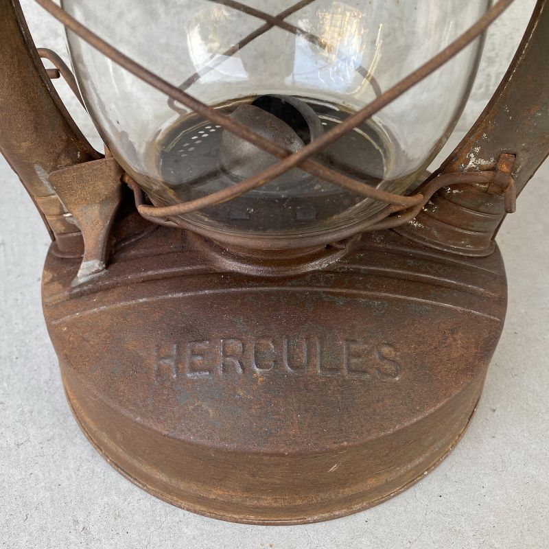 VINTAGE ANTIQUE HERCULES LANTERN ヴィンテージ アンティーク