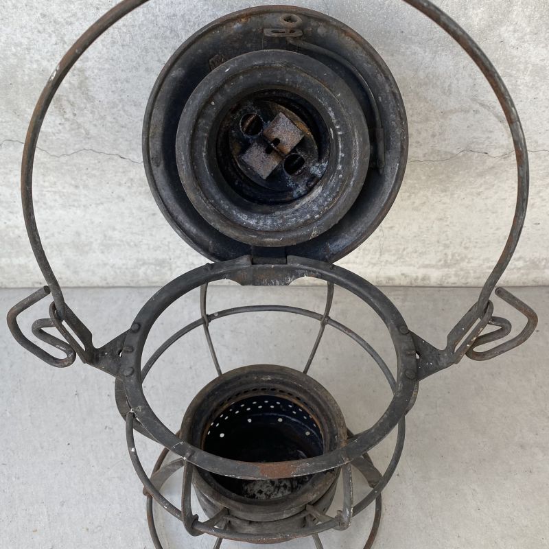 VINTAGE ANTIQUE DRESSEL RAILROAD LANTERN PRR ヴィンテージ