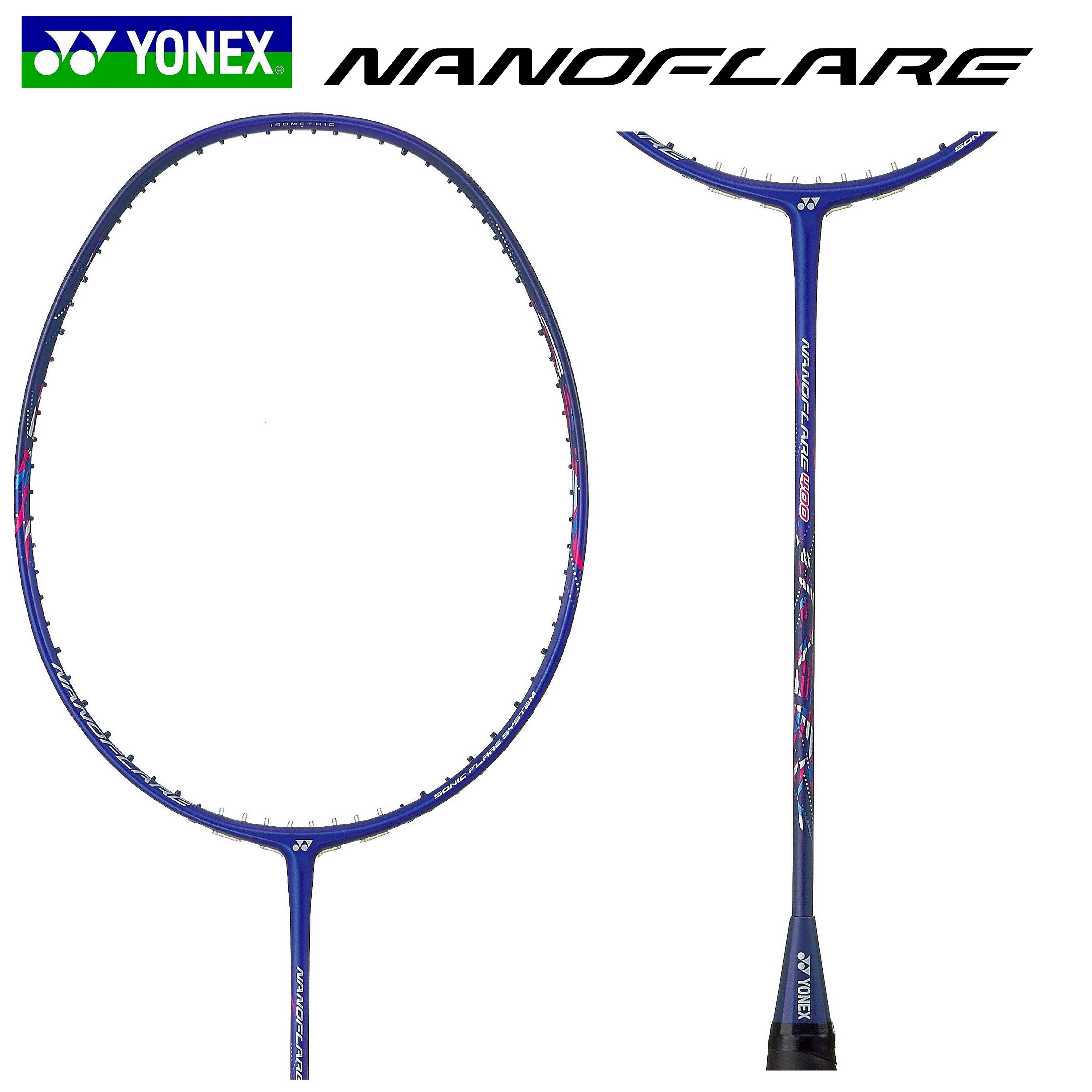 ヨネックス バドミントンラケット NANOFLARE400/ナノフレア400