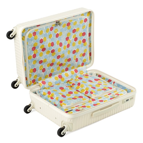 1-3泊] エース ハント マイン 33L カモミールアイボリー 4輪 ACE HaNT