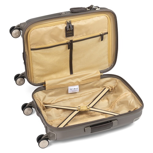 1-3泊] サムソナイト ブラックレーベル ハンプトン 31L チタニウム 4輪