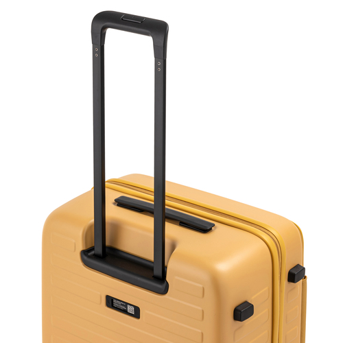 5-10泊] ロジェール キューボ エキスパンダブル 70/77L マスタード 4輪