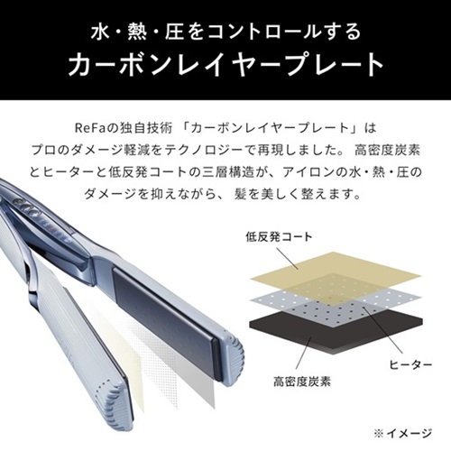 リファストレートアイロン プロ ピンク/ ReFa STRAIGHT IRON PRO