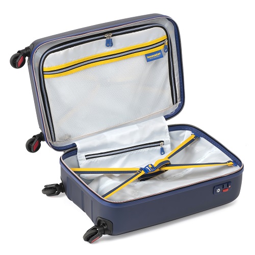 1-3泊] イノベーター 38L マットネイビー×レッド 4輪 innovator