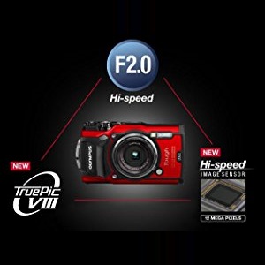 OLYMPUS 防水カメラ Tough TG-6 レッド /スーツケースレンタルは日本