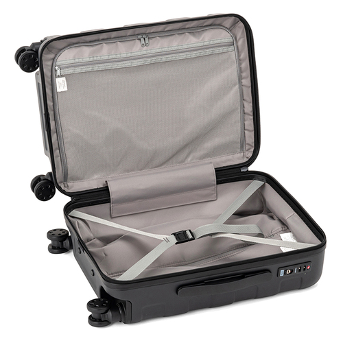 1-3泊] 無印 バーを自由に調節できる ハードキャリーケース 36L