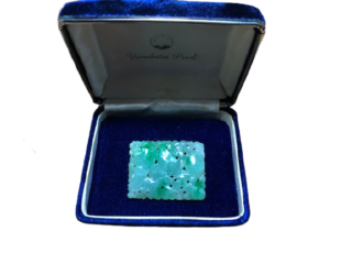 翡翠 帯留め ｜骨董品買取 緑和堂