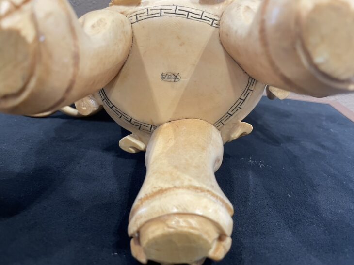 象牙 香炉』大明銘 ｜骨董品買取 緑和堂