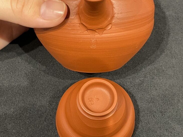 三代 山田常山 作 『常滑焼 朱泥 茶器』 ｜骨董品買取 緑和堂