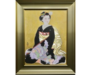 福王寺 法林 作『ヒマラヤの朝』 買取価格相場｜骨董品買取 緑和堂