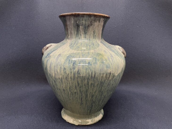 葛明祥 作 『海鼠釉 花瓶』 買取価格相場｜骨董品買取 緑和堂