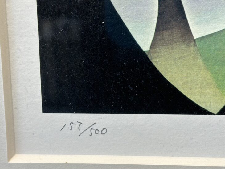 藤城清治 『一輪車のこびと』 ｜骨董品買取 緑和堂