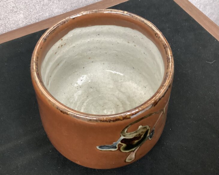 河井寛次郎 作 『鉄薬碗』 ｜骨董品買取 緑和堂