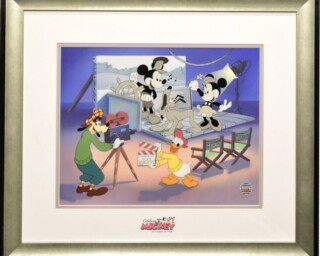 ディズニー セル画『Fab Five Present Steamboat Wille』 ｜骨董品買取