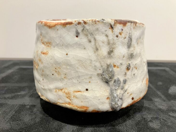 坪島土平 作 『志野茶碗』 ｜骨董品買取 緑和堂