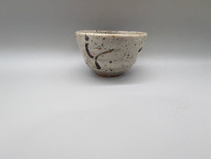 西岡小十 作『絵唐津 茶碗』 ｜骨董品買取 緑和堂