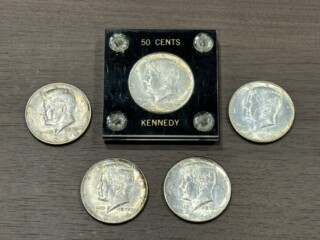 ケネディ 50セント 銀貨 1964年 ｜骨董品買取 緑和堂