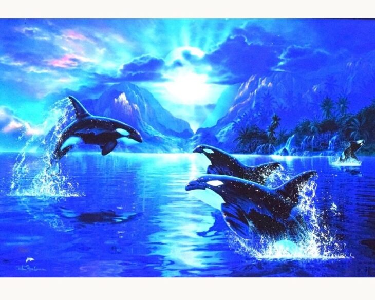 ラッセン 『ウィスパーオブザムーン』 ｜骨董品買取 緑和堂