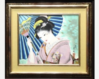 池田遙邨 作『富岳』 水彩画 買取価格相場｜骨董品買取 緑和堂