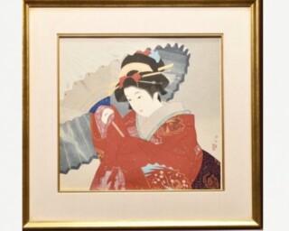 棟方 志功 作 『青天抄 磯鷲の柵』 買取価格相場｜骨董品買取 緑和堂