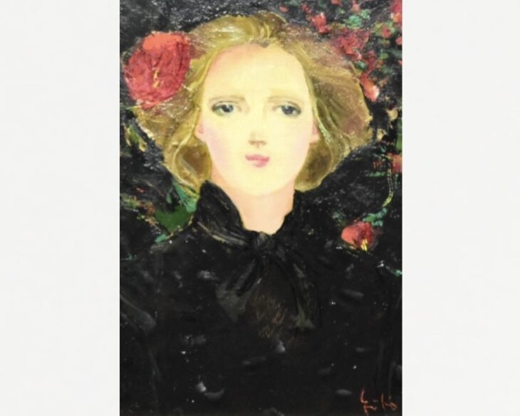 中島裕子 『リボンの装い』 ｜骨董品買取 緑和堂