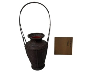 藤田喬平 作 『手吹き花瓶』 ｜骨董品買取 緑和堂