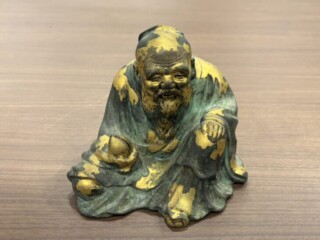 本間 琢斎 作『斑紫銅 羅漢香炉』を神戸市のお客様より ｜骨董品買取
