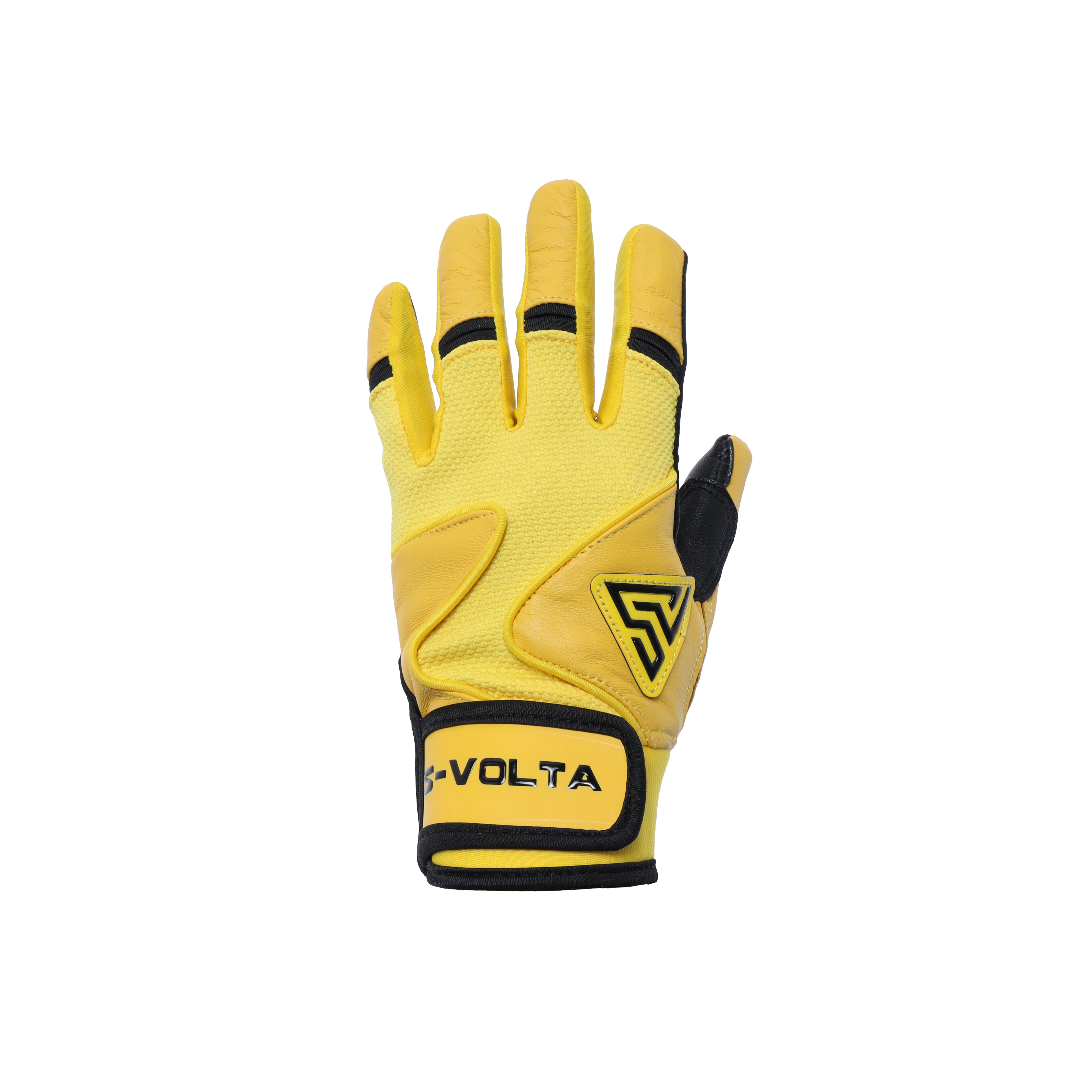 プレミアムモデル バッティンググローブ【YELLOW × BLACK】 – S-VOLTA
