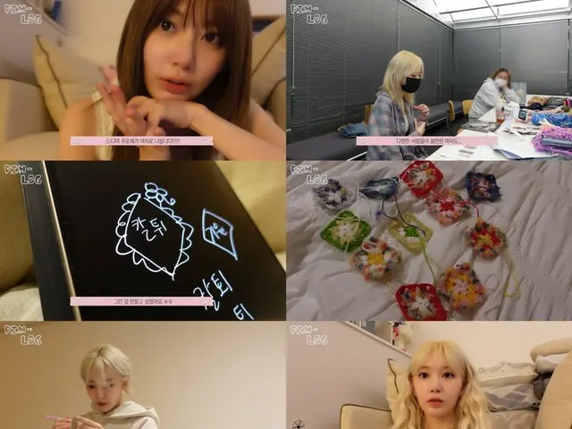 LE SSERAFIM」SAKURA（宮脇咲良）、本日（14日）編み物ブランドを