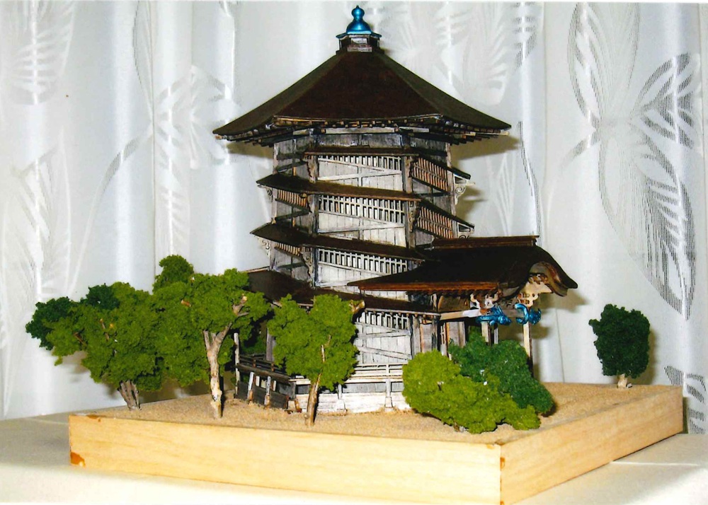 1/75会津さざえ堂 1/24屋形船 – ウッディジョー