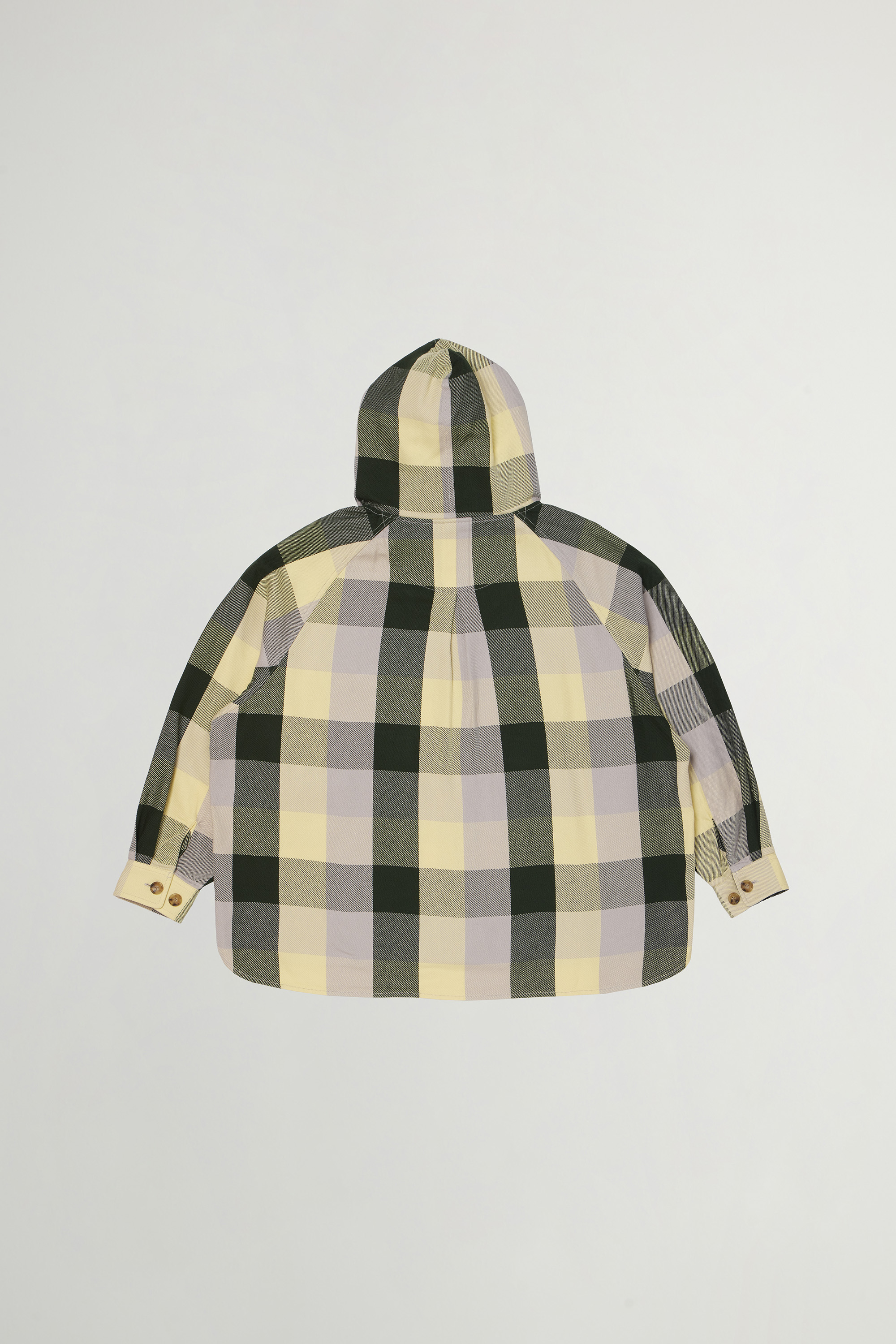 バッファローチェック ジップフーディーシャツ｜WOOLRICH（ウール