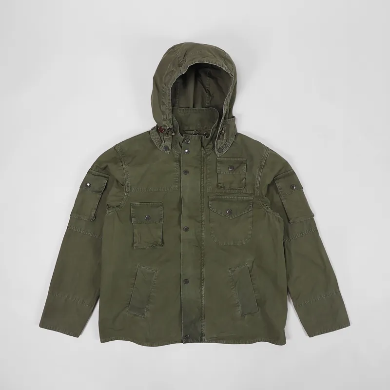 Barbour x Engineered Garments Washed Cowen Casual Jacket Olive