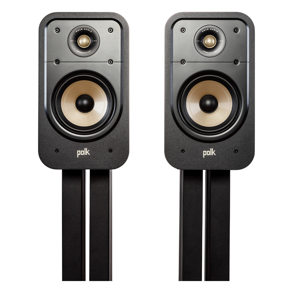 Polk Audio Signature Elite ES20 Bookshelf Speakers - Pair (Black