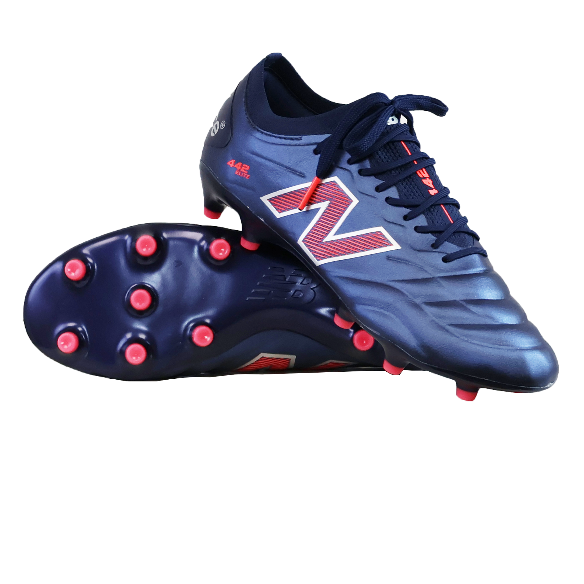 New Balance 442 v2 Elite FG - Navy/Energy Red / World Rugby Shop