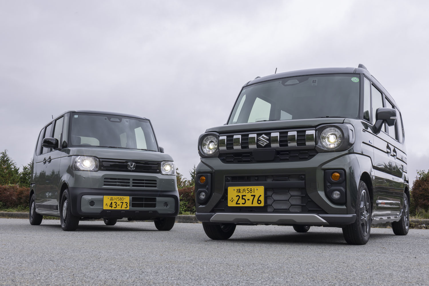 ホンダN-BOXジョイ／スズキ・スペーシア ギア ハイブリッドXZターボ