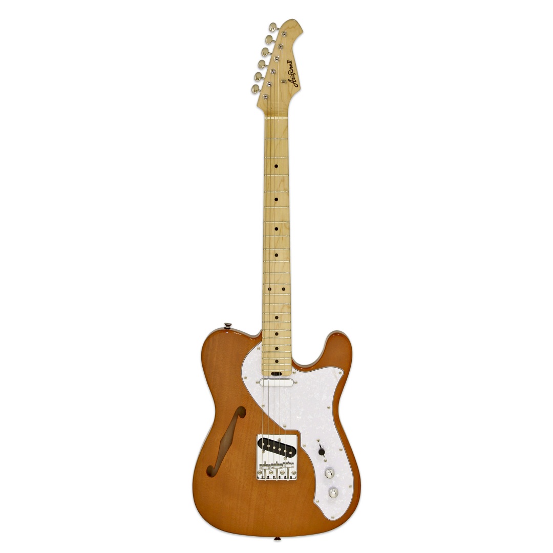 Aria Pro II Modern Classic Semi-Hollow Tele Style - Natural