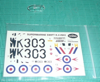 スーパーマリン スイフト」(ホーク1/72)
