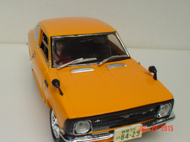 2代目 カローラクーペ (童友社 1/24) プラモデル製作特集2