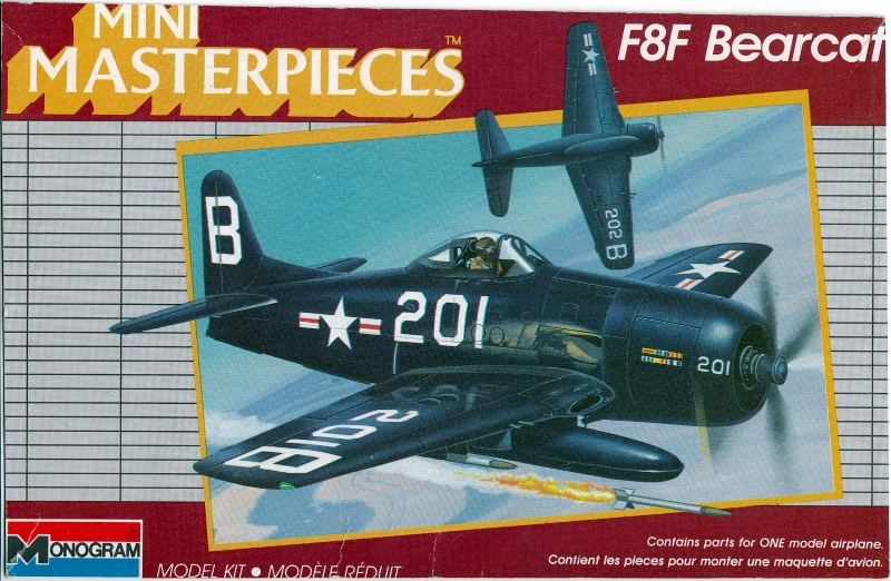 F8F ベアキャット (モノグラム 1/72)