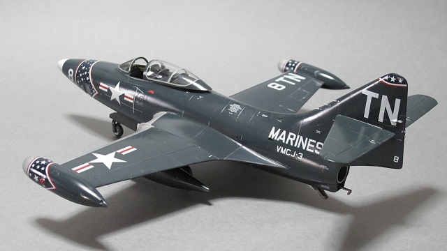 Grumman F9F 「Panther」 (Monogram 1/48) グラマン F-9F‐5 パンサー