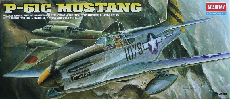 North American P-51B “Mustang” 製作記 （Academy 1/72）＞特集 世界