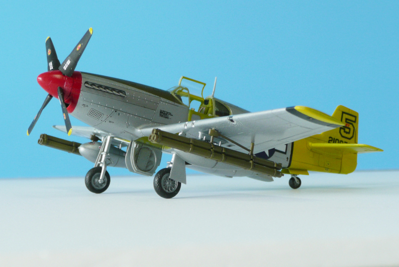 North American P-51B “Mustang” 製作記 （Academy 1/72）＞特集 世界