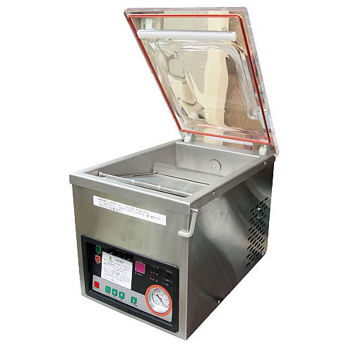 卓上チャンバー式小型真空包装機（シール長260mm）傾斜底タイプ/M2397V