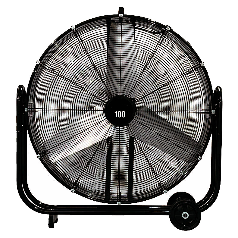 キャスター付大型ファン（羽径径100cm）/M2414BF-1000PD/測定/包装