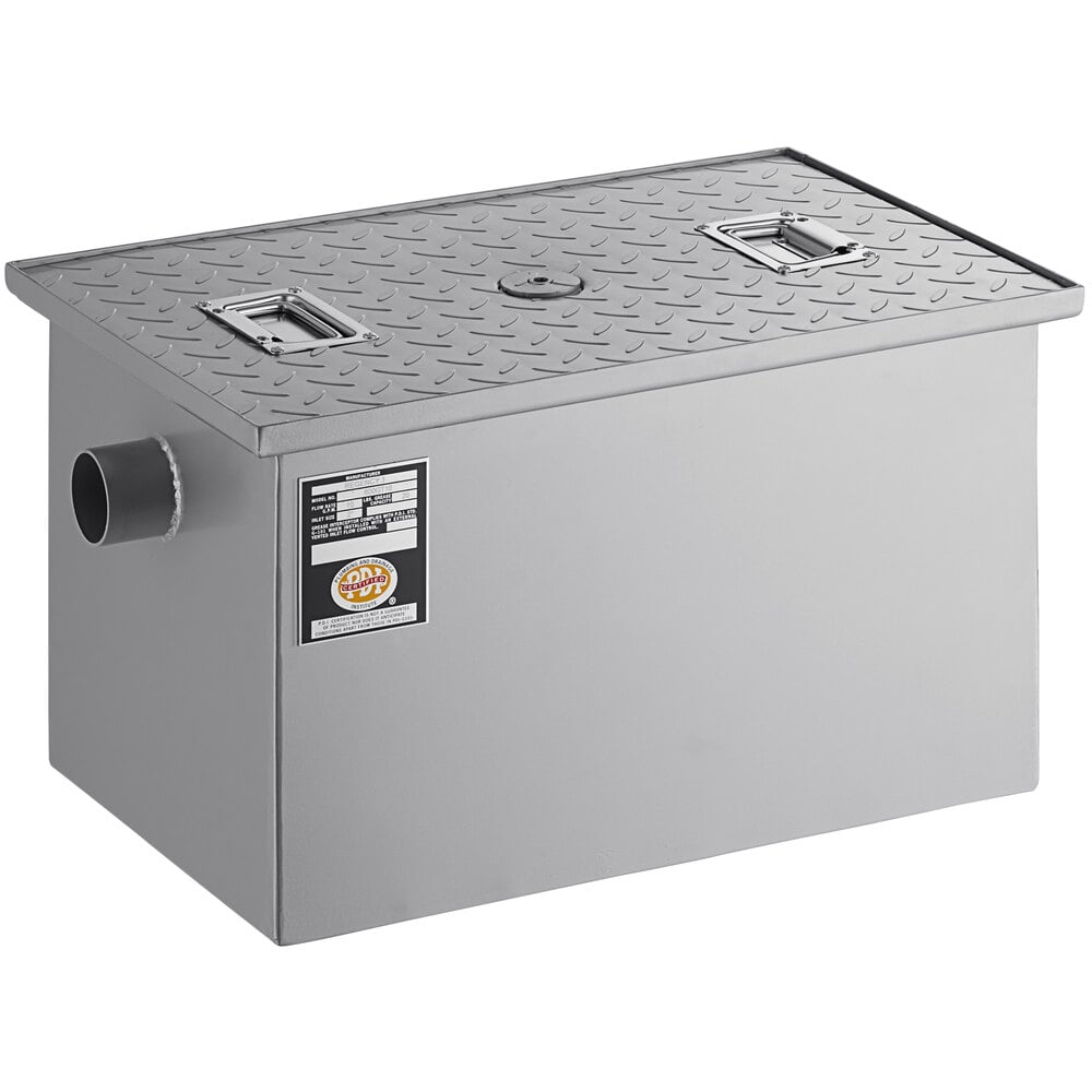 20 lb. 10 GPM Grease Trap with 2