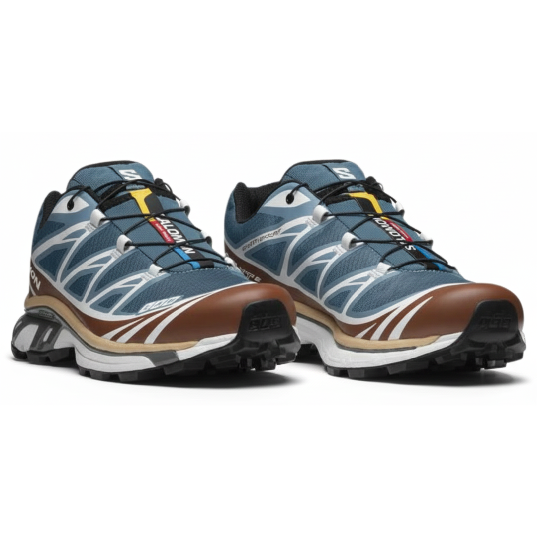 Salomon Men's XT-6 Aegean Blue/Tortoise Shell/Hazelnut – West NYC
