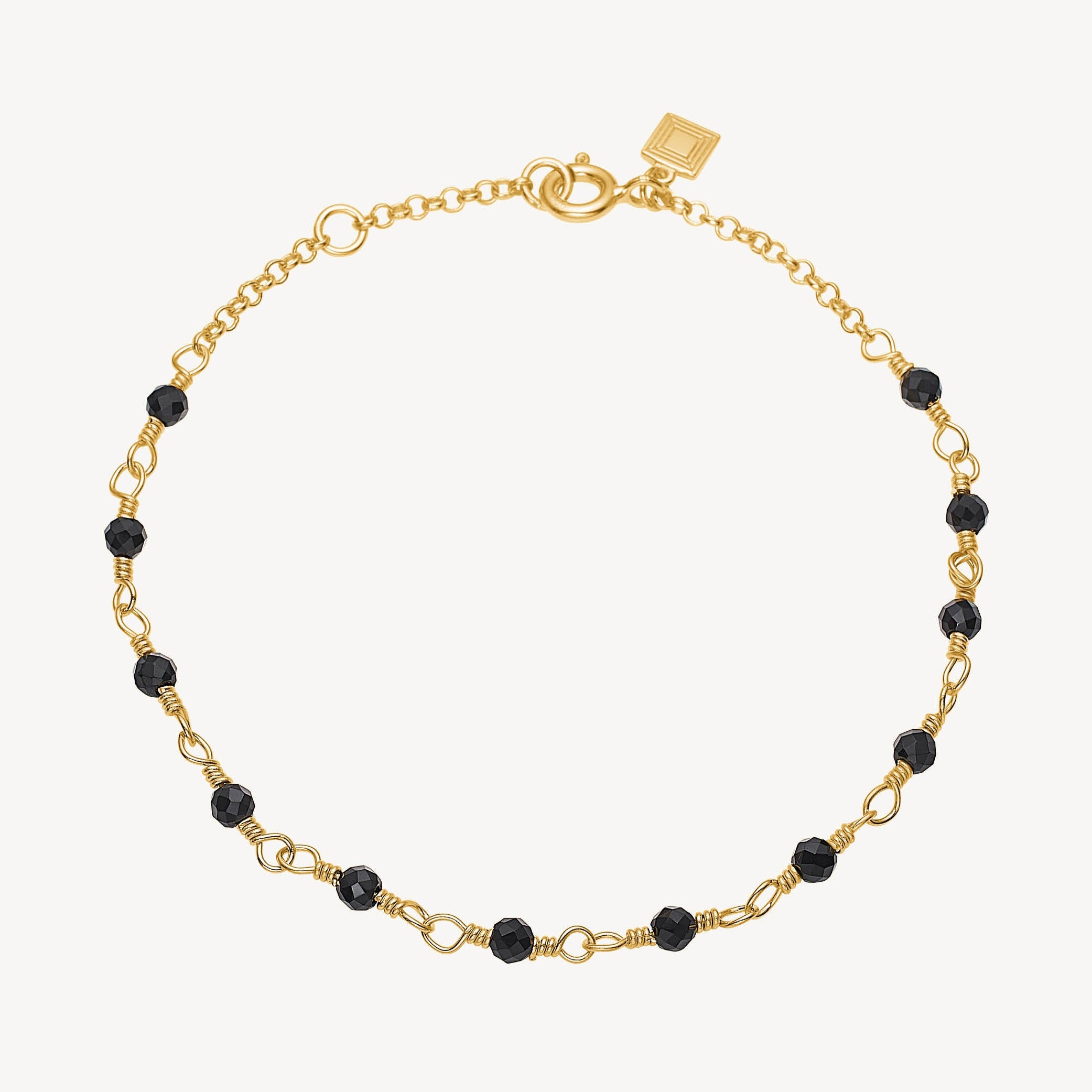 Saga bracelet（ブラックアゲート）：プレスレット｜Westerlies 北欧