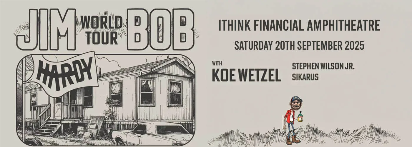 Hardy Tickets | 20 September 2025 | iTHINK Financial Amphitheatre